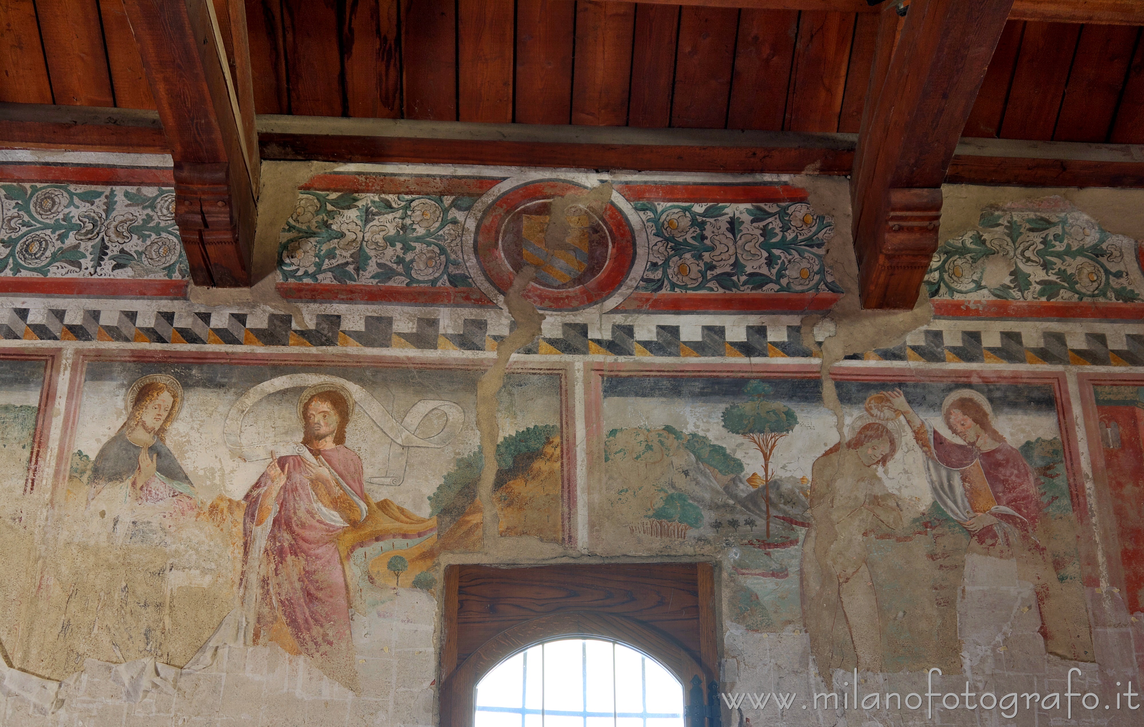 Settimo Milanese (Milan, Italy) - Baptism of Christ in the Oratory of St. John the Baptist
